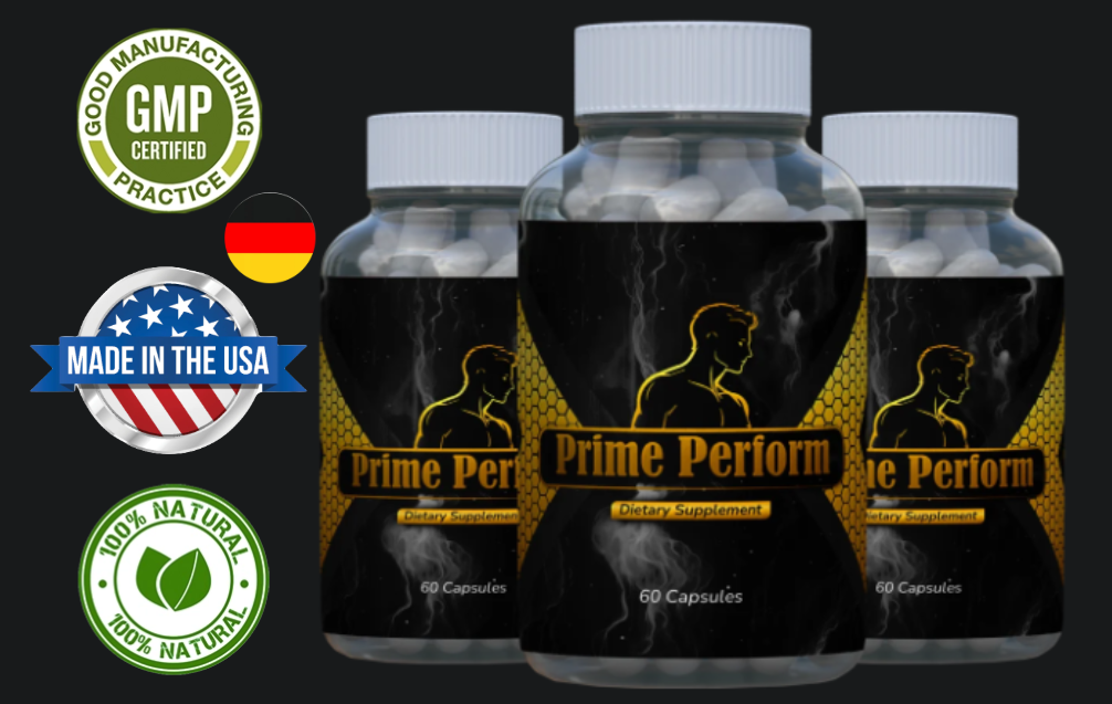 Prime Perform Nahrungsergänzung für Männer